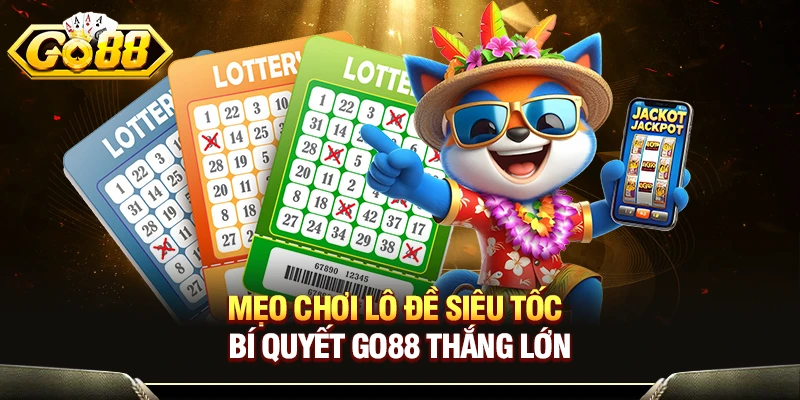Mẹo Chơi Lô Đề Siêu Tốc - Bí Quyết GO88 Thắng Lớn